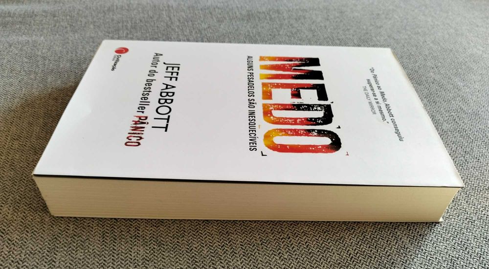 Livro "Medo" Jeff Abbott