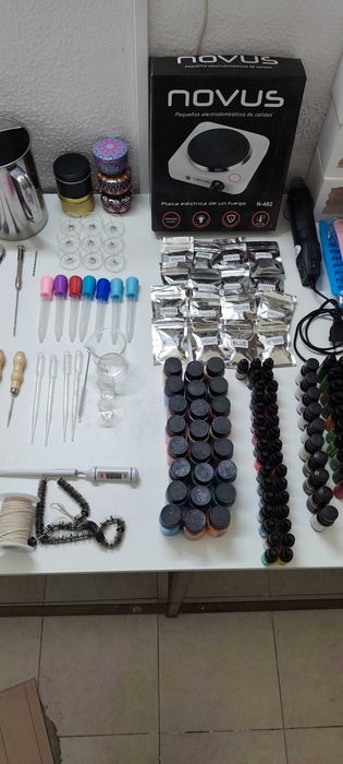 Kit para fazer velas