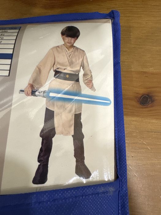 Fato carnaval guerreiro Jedi 7-9 anos (sem espada incluída)