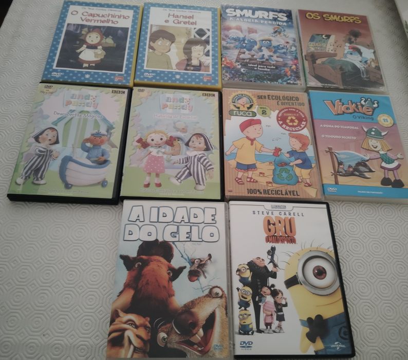 DVDs Filmes Infantis Como Novos