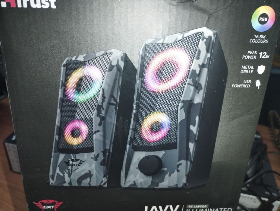 Colunas com iluminação led