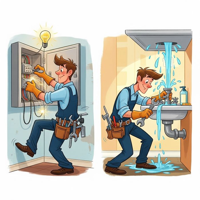 Szybkie naprawy, pogotowie, elektryk, hydraulik, meble, agd rtv