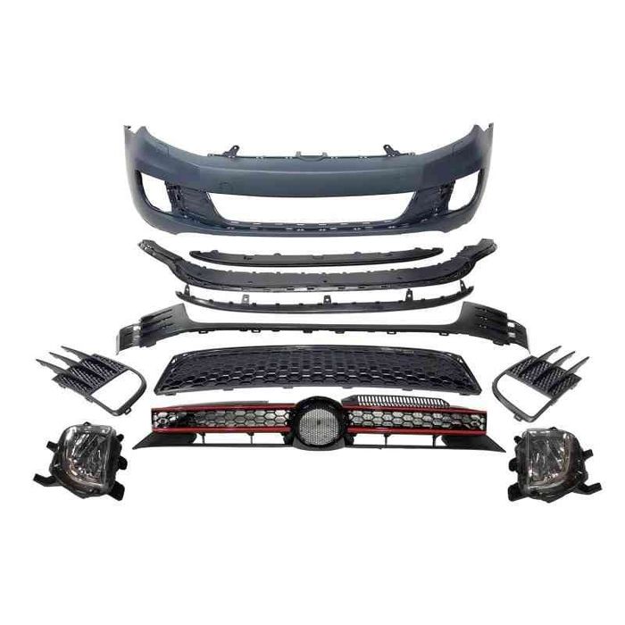Pára-choques Frente VW GOLF VI 2.0 GTi (147 kW / 200 cv) [06.2009 - 11.2013] FRENTEGOLFVIGTI (OEM)