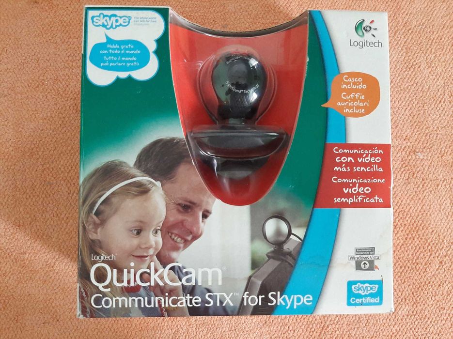Webcam + Headset Logitech