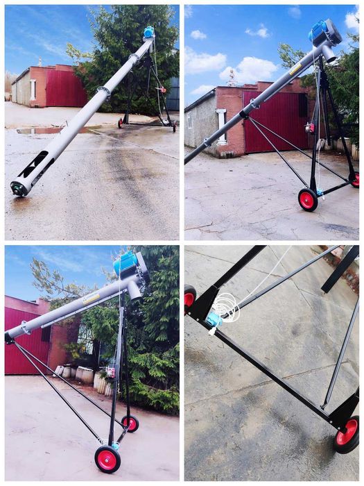 Шнековый навантажувач 159мм*8м, шнек, шнековий погрузчик зерна