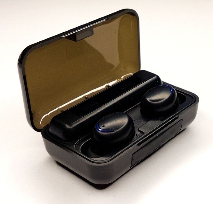 Słuchawki Bezprzewodowe Bluetooth 3 rodzaje nakładek + Powerbank Model