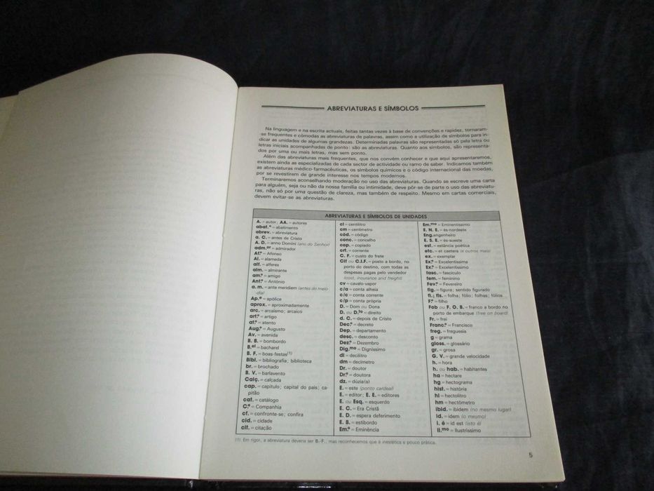 Livro Prontuário Ortográfico Moderno Asa