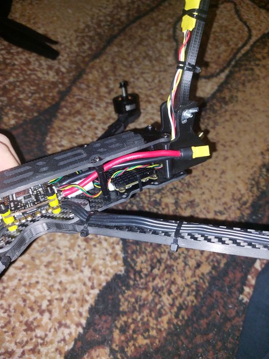 Fpv ФПВ дрон квадрокоптер 7, 10 карбон новый