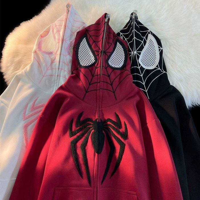 Зіп-худі Людина Павук / Зіпка Spiderman / Кофта з маскою павука