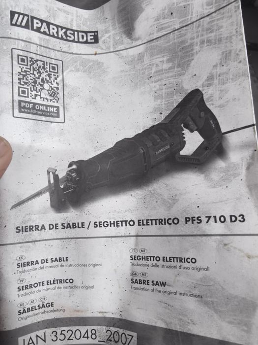 Serra sabre Parkside