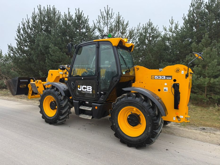 Ładowarka teleskopowa JCB 533-105 | 2023 | 523 mth | Idealny stan