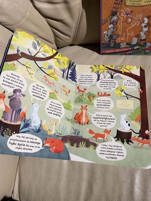 Nowy zestaw książek Opowiem ci mamo co robią myszy lisy owce