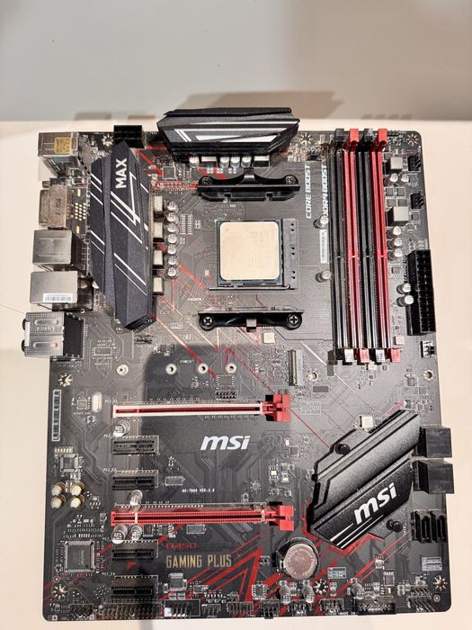 Motherboard MSI B450 Gaming Plus MAX