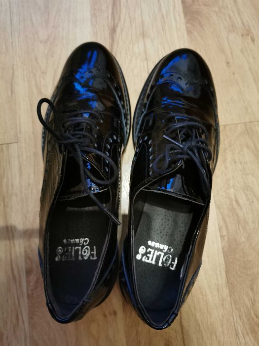 Buty mokasyny lakierki rozmiar 36