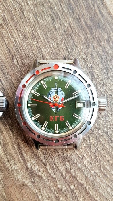 Годинник Восток КГБ  Амфібія Командирские Автоподзавод  2416.Б СРСР