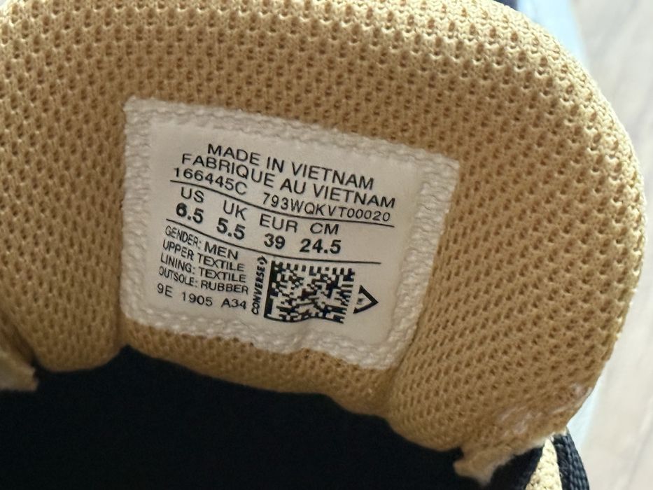 Buty Converse gepardowe limitowane rozmiar 39