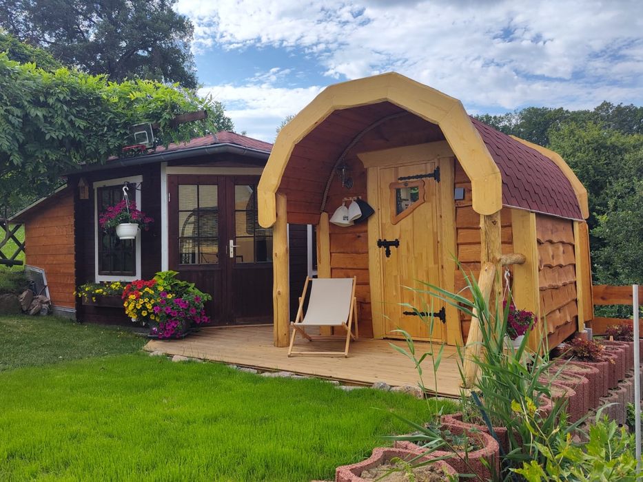 Sauna ogrodowa ocieplona