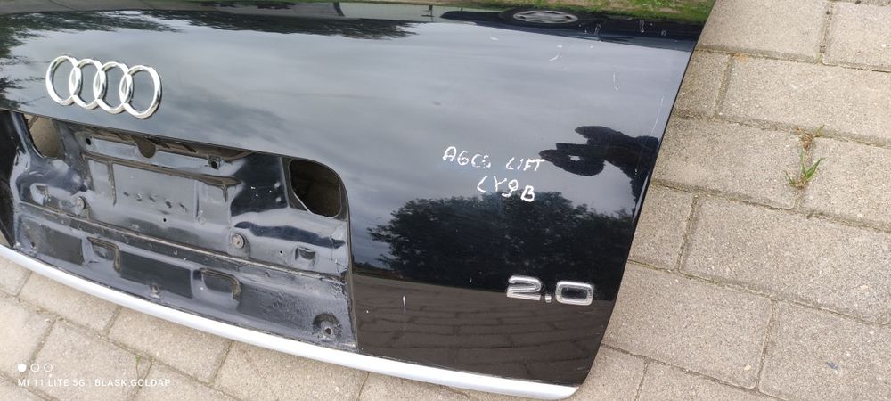 Klapa Bagażnika Tył LY9B Audi A6 C5 Sedan Lift Blask Gołdap