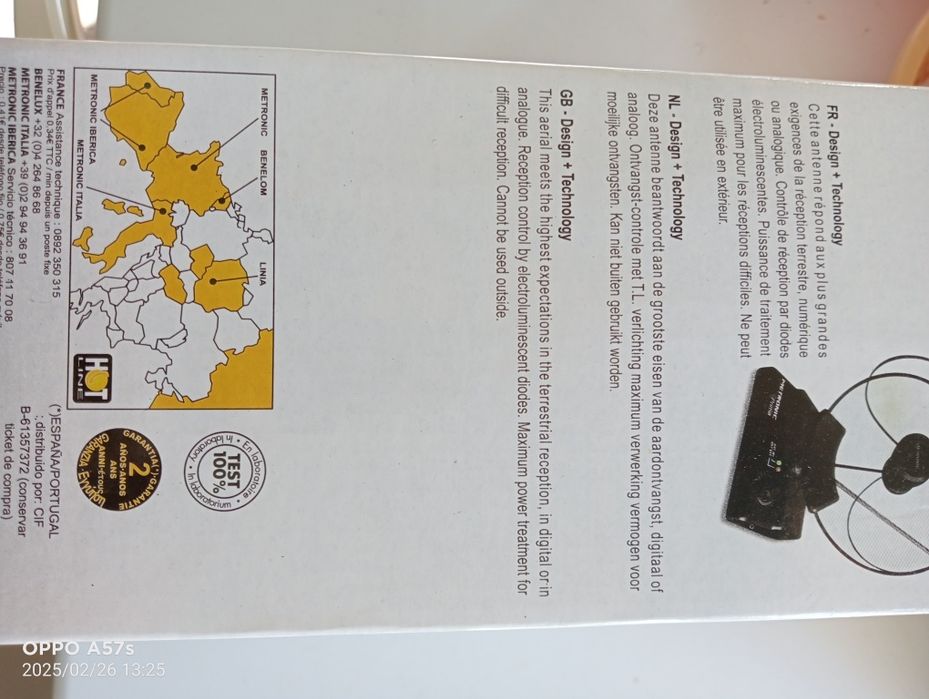 Antena TV Metronic Prima