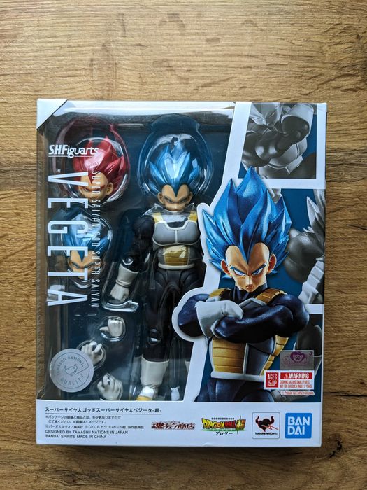 S.H.Figuarts - Vegeta - Super Saiyan God Super Saiyan (Red + Blue)