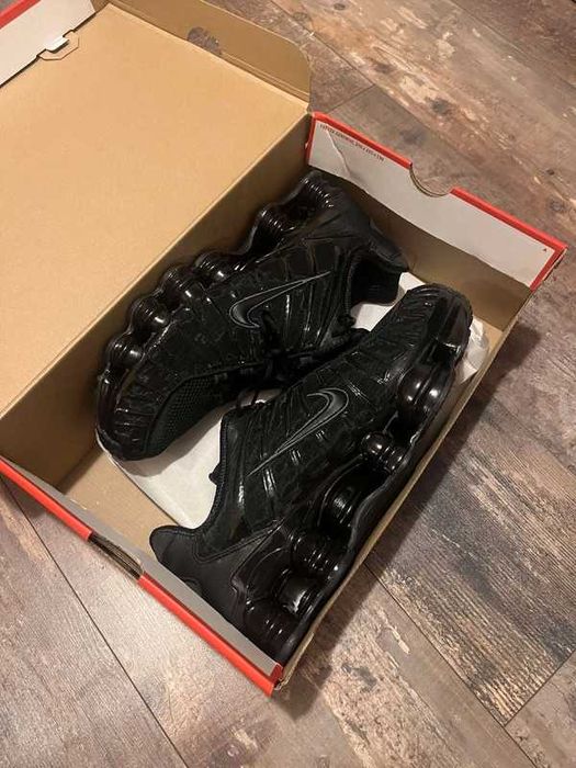 "Buty męskie Trampk" Nike_Shox_TL_Black R.45