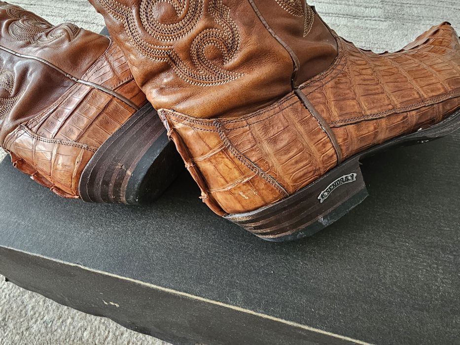 Kowbojki Sendra 42 prawdziwy aligator