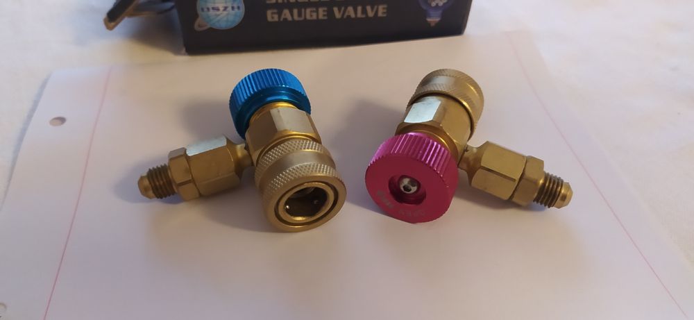 Torneiras de carga frio auto 1/4