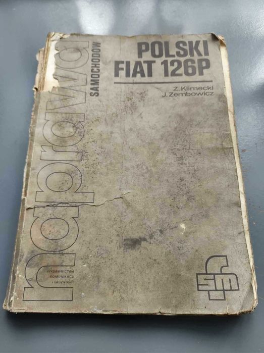 Polski Fiat 126P - książka Naprawa samochodów