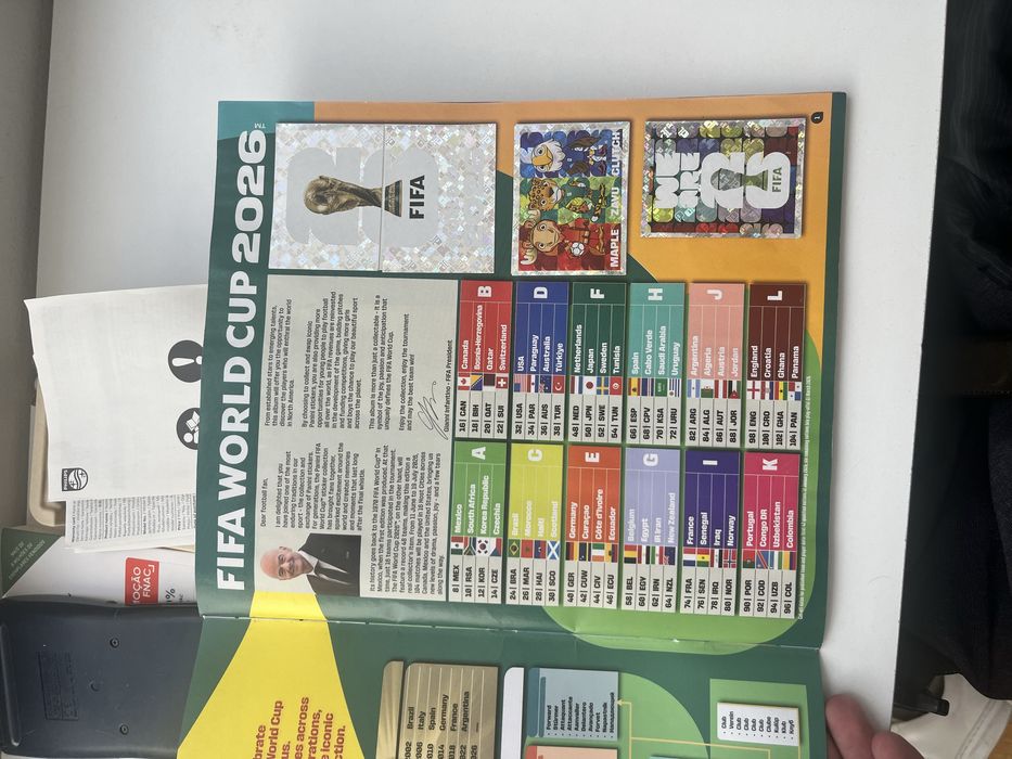 Caderneta Panini Mundial 2026 , Completa