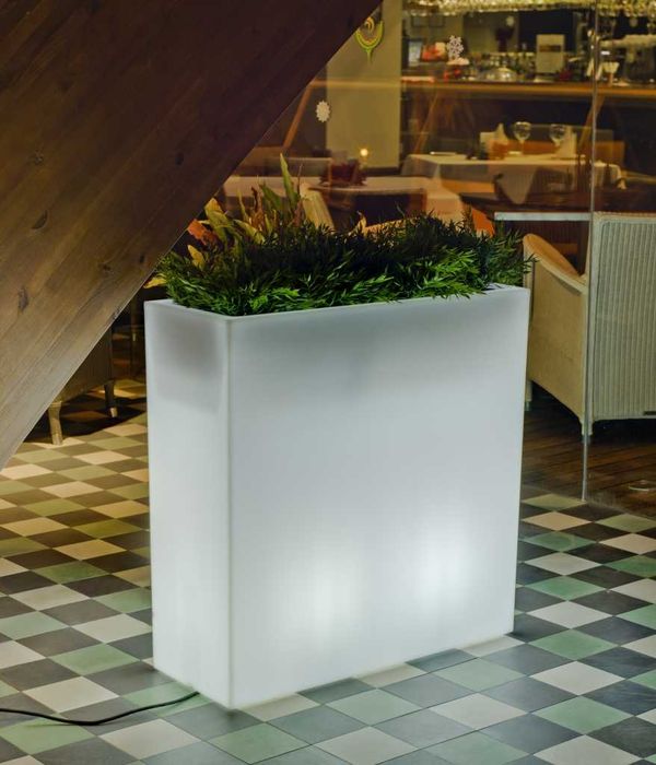 Mobiliario led em plastico