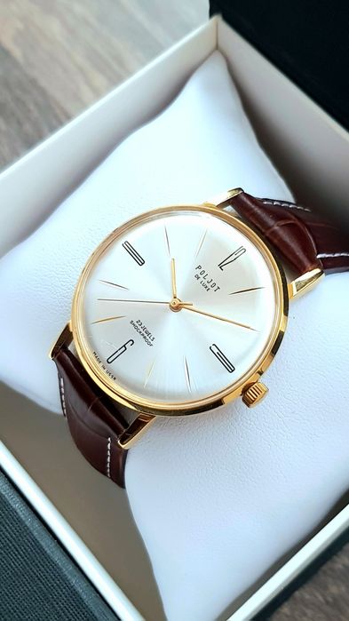 Годинник механічний Poljot de luxe  Shockproof 23 Jewels Cal.2209 USSR