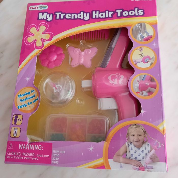 Brinquedo Menina Acessórios Cabelo My Trendy Hair