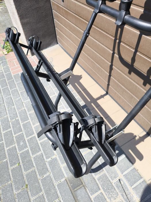 Bagażnik rowerowy Thule do kampera campervana przyczepy kempingowej
