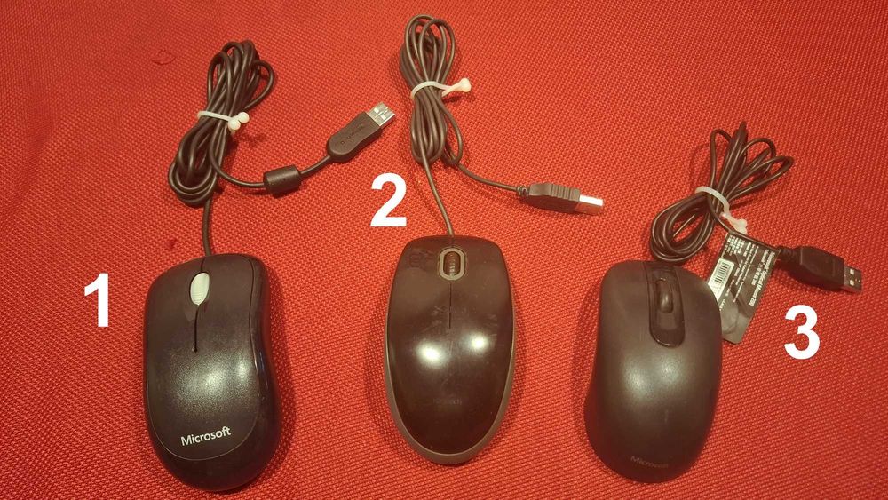 Teclados e Ratos PS2, DIN, USB