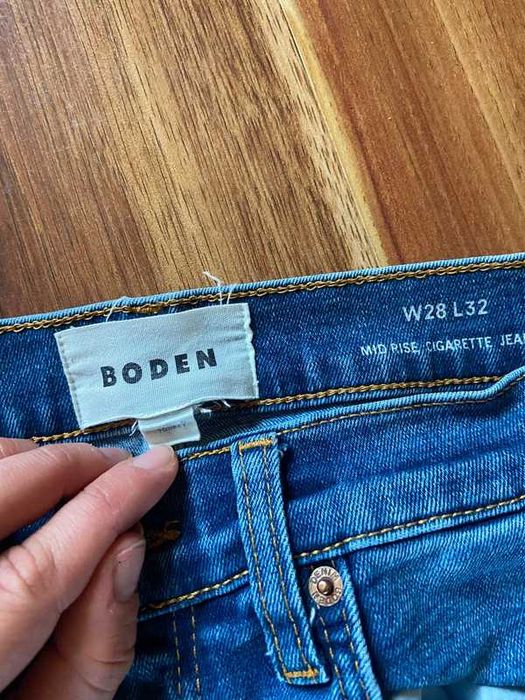 Boden cygaretki jeans dzins basic proste s m 36 38 capsule