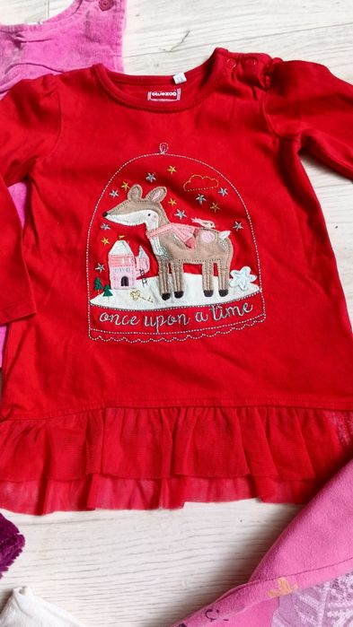 Пакет одягу для дівчинки 98-104 см жилетка , штани, кофти