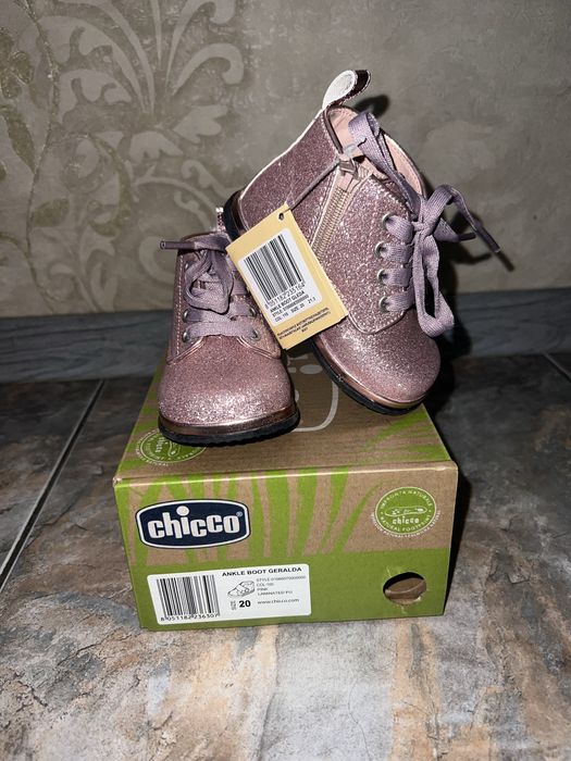 Дитяче взуття Chicco взуття для дівчинки черевички демісезон
