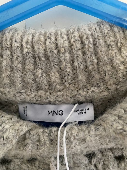 Світер Манго сірий розмірL