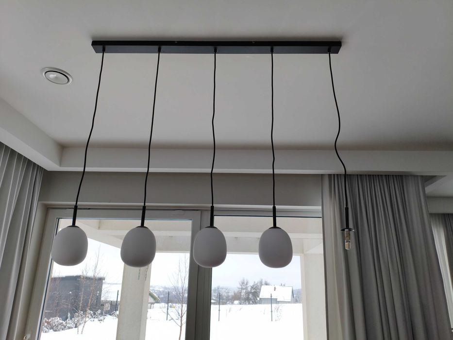 Lampa sufitowa pięciopunktowa