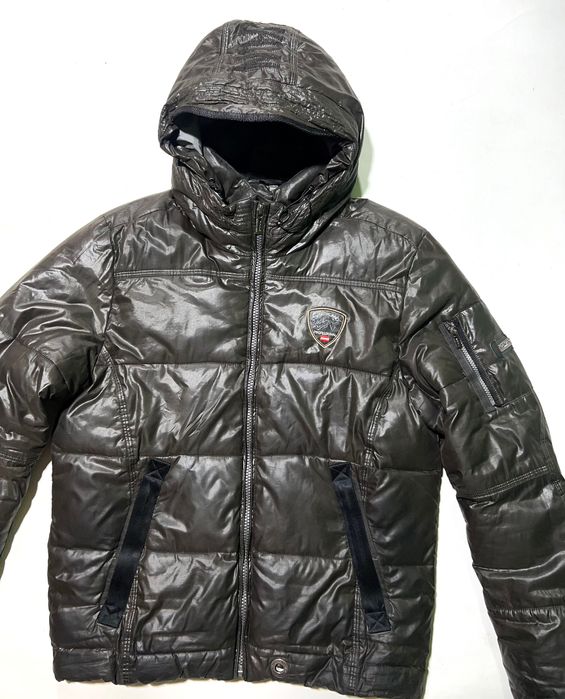 Пуховик Northland professional глянцевий коричневий теплий дутий рЛ