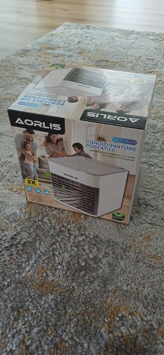 Ar condicionado portátil.