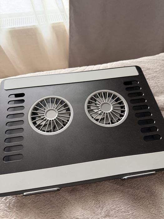 Підставка під ноутбук охолоджуюча OfficePro LS122B Aluminium alloys Black