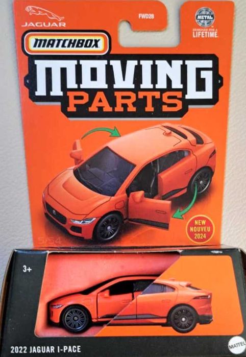 Matchbox Jaguar I-pace 2022 Moving Parts
