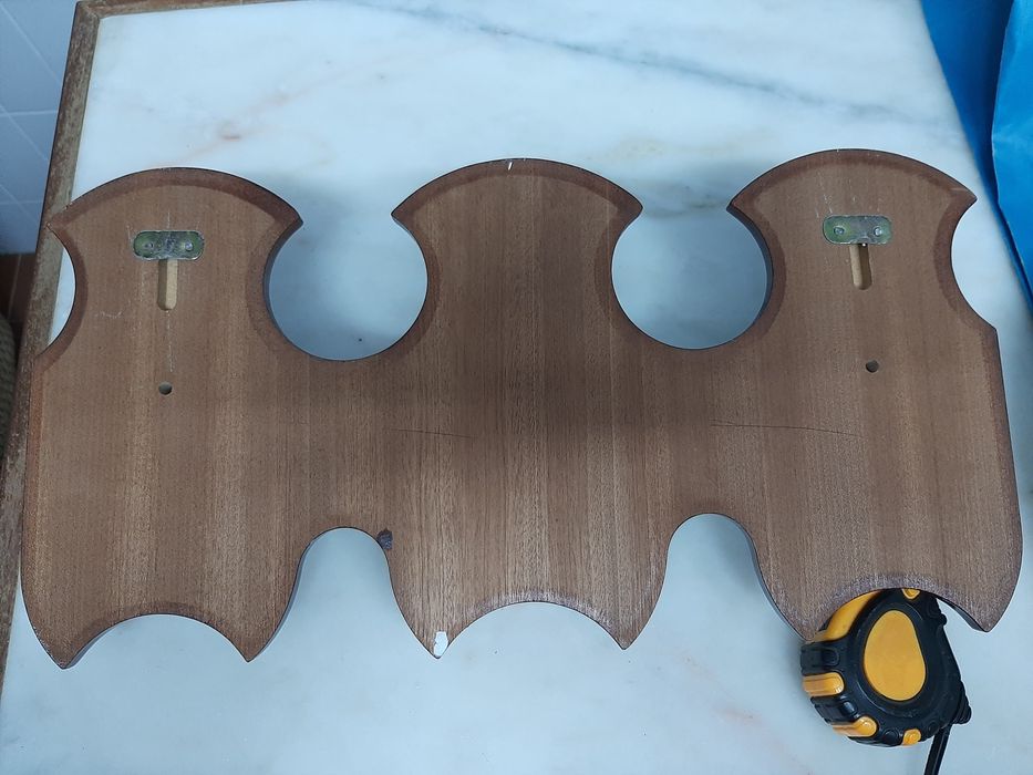 Cabide com três penduradores