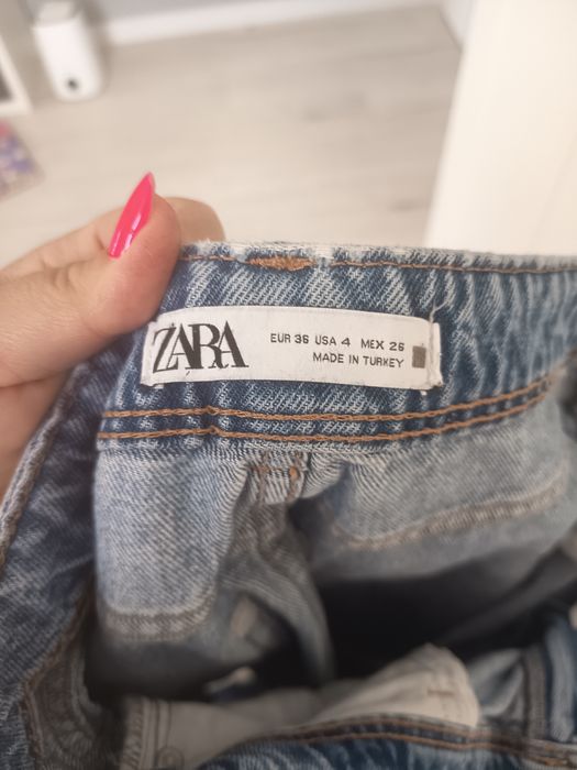 Zara jeansy damskie r.36 nowe piękne