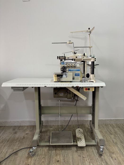 Máquina corte e cose kingtex 9000