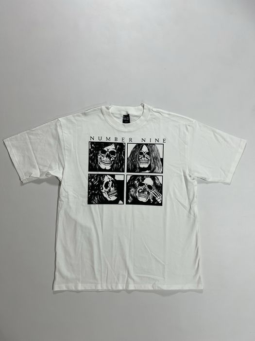 футболка Number Nine Tee in white