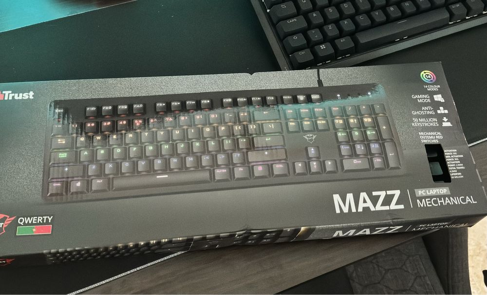 Trust RGB Mechanical Gaming Keyboard – Red Switches64564135503491120