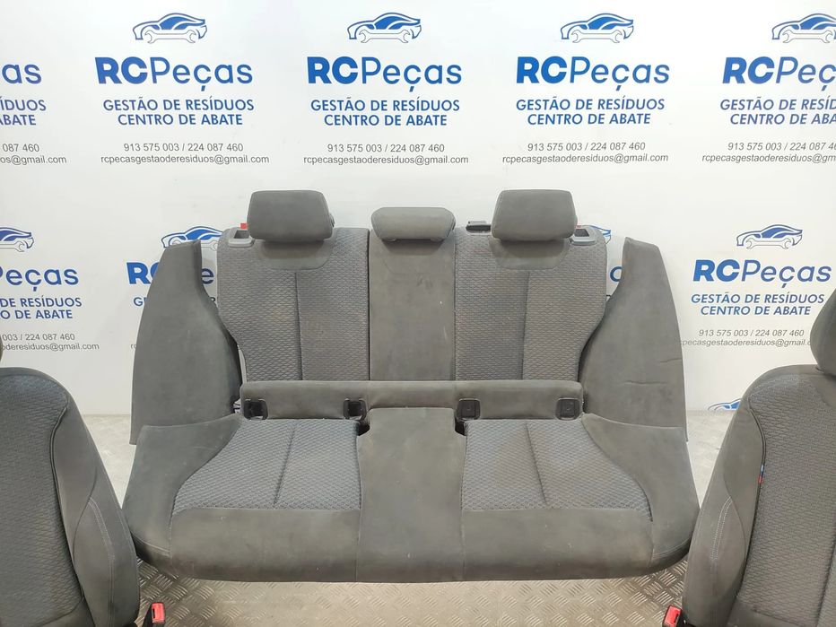 Conjunto Bancos em Alcântara BMW Serie 1 F20 Pack M 2012 - 2019