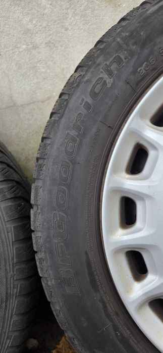 Stalówki zima Goodyear BFGoodrich 205/55/16, Volvo s40, v50, c30 5x108